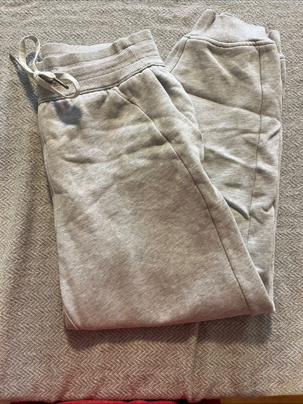 lululemon athletica Light Gray Track Joggers
